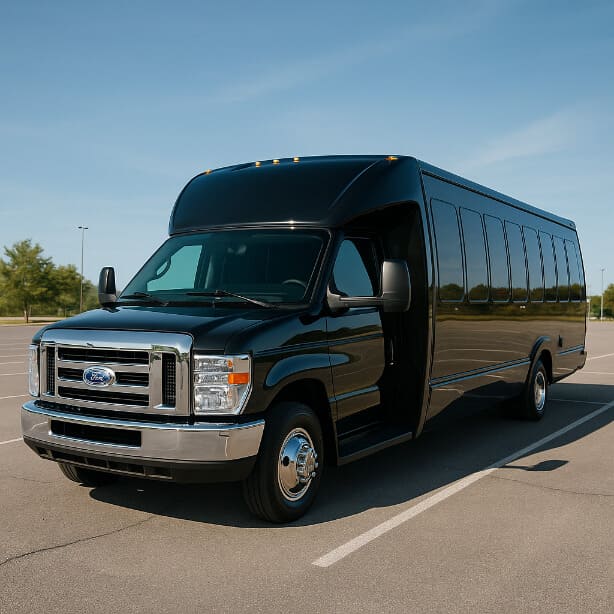Charter Bus Rental Dearborn 18 Passenger Minibus